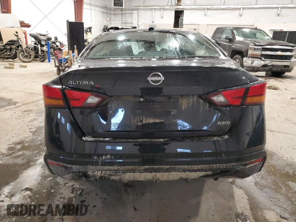 2025 Nissan Altima SV with VIN 1N4BL4DW3SN323038, listed as a Copart auction lot 87637685 with Not Provided miles and Non Repairable. Bid and sale history available at DreamBid. Image 6.