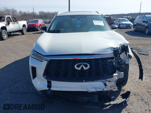 2023 Infiniti QX60 Luxe с VIN 5N1DL1FS5PC374874, выставлен на аукционе IAAI как лот 41754438 с пробегом 21 064 миль миль и . История ставок и продаж доступна на DreamBid. Изображение 12.