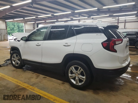 2024 GMC Terrain SLE z VIN 3GKALMEG3RL368685, wystawiony jako Copart lot #56698575 z przebiegiem Nie podano mil oraz Szkoda całkowita • Salvage title. Historia ofert i sprzedaży dostępna na DreamBid. Obrazek 2.