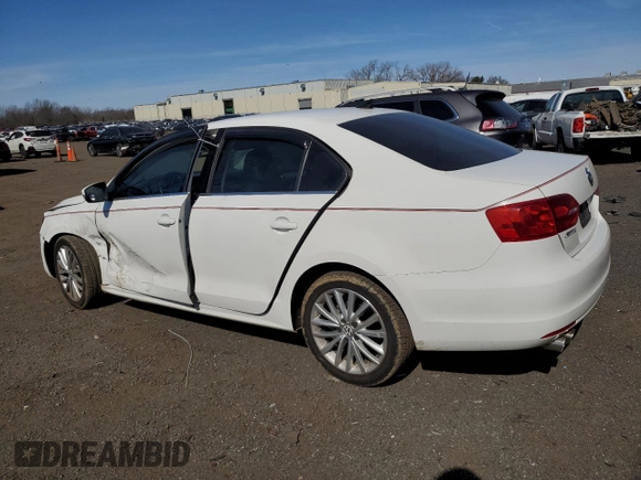 2011 Volkswagen Jetta SEL with VIN 3VWLZ7AJXBM359419, listed as a Copart auction lot 48598535 with 133,606 mi miles and Salvage title. Bid and sale history available at DreamBid. Image 2.