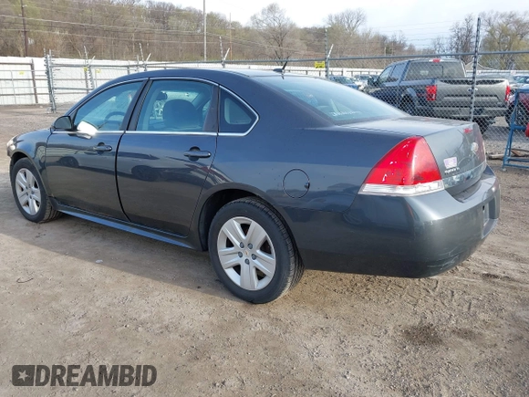 2010 Chevrolet Impala LS with VIN 2G1WA5EN1A1213773, listed as a IAAI auction lot 41957003 with 171,055 mi miles and . Bid and sale history available at DreamBid. Image 3.