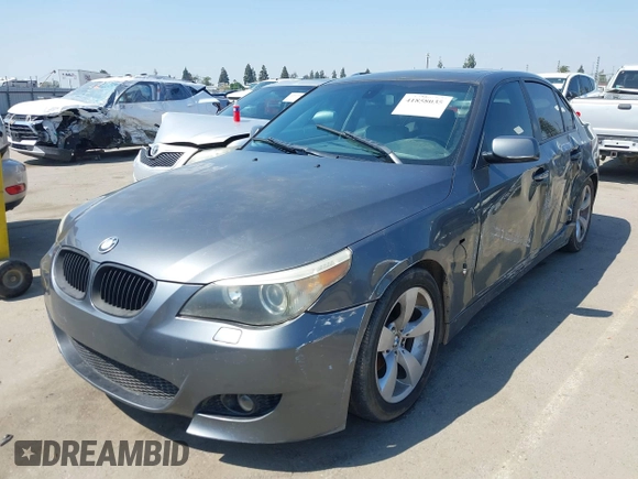2006 BMW 5 Series 525i with VIN WBANE53576CK83657, listed as a IAAI auction lot 41858035 with 148,887 mi miles. Bid and sale history available at carsss.com. Image 19.