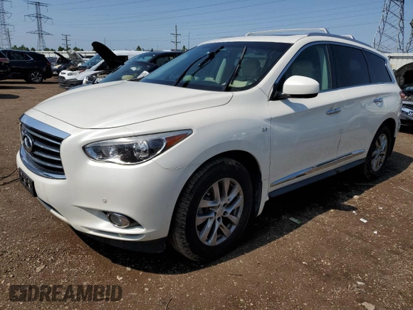 2015 Infiniti QX60 with VIN 5N1AL0MM1FC553705, listed as a Copart auction lot 61649995 with 101,279 mi miles and Clean title. Bid and sale history available at DreamBid. Image 1.