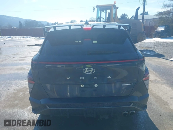 2024 Hyundai Kona N Line with VIN KM8HACA34RU034714, listed as a IAAI auction lot 41561923 with 15,137 mi miles. Bid and sale history available at carsss.com. Image 16.