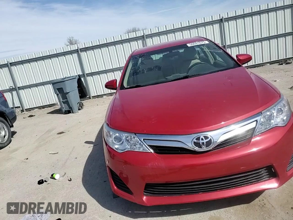 2013 Toyota Camry L with VIN 4T4BF1FK5DR335809, listed as a Copart auction lot 50691675 with 41,346 mi miles and Salvage Title. Bid and sale history available at carsss.com. Image 10.