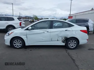 2013 Hyundai Accent GLS with VIN KMHCT4AE6DU291877, listed as a IAAI auction lot 41931876 with 136,781 mi miles. Bid and sale history available at carsss.com. Image 14.