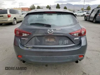 2016 Mazda 3 i Touring with VIN 3MZBM1M71GM329594, listed as a Copart auction lot 62305645 with 92,690 mi miles and Salvage title. Bid and sale history available at DreamBid. Image 6.