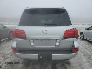2011 Lexus LX 570 with VIN JTJHY7AX3B4071640, listed as a Copart auction lot 45278535 with 203,208 mi miles and Clean Title. Bid and sale history available at DreamBid. Image 6.