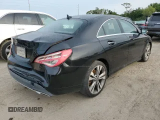 2018 Mercedes-Benz CLA with VIN WDDSJ4EB3JN613702, listed as a Copart auction lot 50105423 with 38,312 mi miles. Bid and sale history available at carsss.com. Image 3.