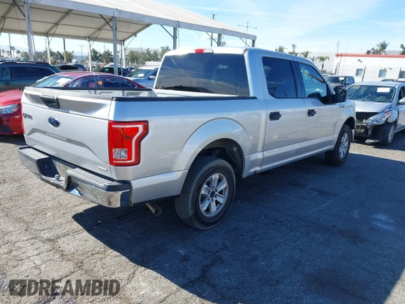 2015 Ford F-150 XLT with VIN 1FTEW1C8XFKE17196, listed as a IAAI auction lot 41414904 with 150,866 mi miles and . Bid and sale history available at carsss.com. Image 4.