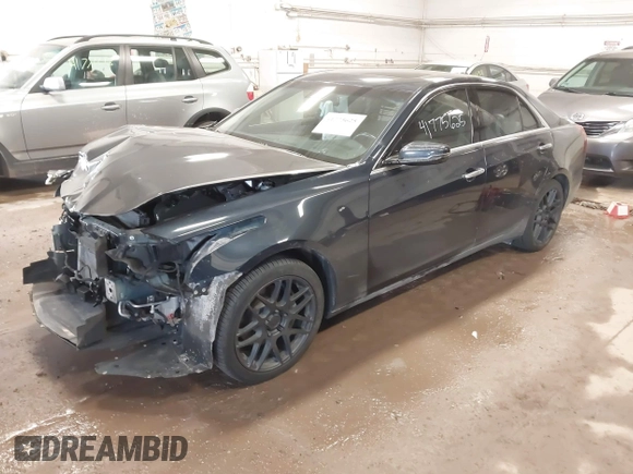 2018 Cadillac CTS Sedan Luxury AWD with VIN 1G6AX5SX9J0119497, listed as a IAAI auction lot 41775625 with 75,251 mi miles. Bid and sale history available at carsss.com. Image 18.