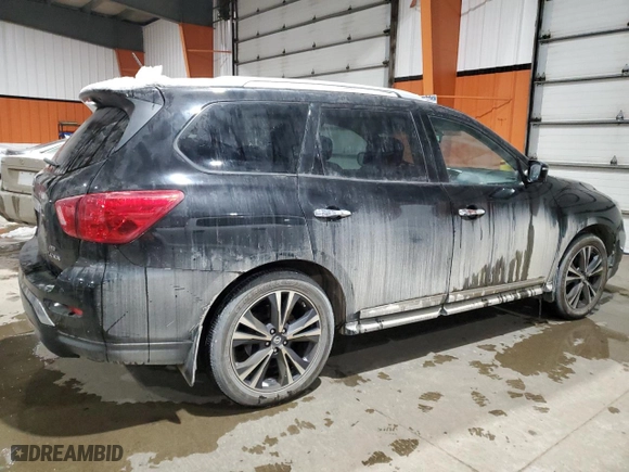 2017 Nissan Pathfinder SL with VIN 5N1DR2MM6HC648772, listed as a Copart auction lot 45711115 with NaN miles and Clean Title. Bid and sale history available at carsss.com. Image 3.