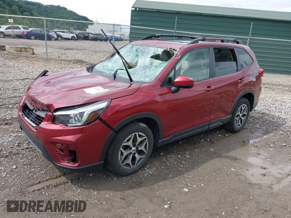 2019 Subaru Forester Premium z VIN JF2SKAEC2KH508729, wystawiony jako IAAI lot #42556834 z przebiegiem 66 007 mil mil oraz . Historia ofert i sprzedaży dostępna na DreamBid. Obrazek 17.