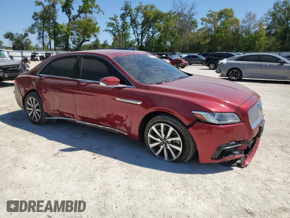 2018 Lincoln Continental Premiere z VIN 1LN6L9PK6J5606061, wystawiony jako Copart lot #50630745 z przebiegiem 59 433 mil mil oraz Szkoda całkowita • Salvage title. Historia ofert i sprzedaży dostępna na DreamBid. Obrazek 4.