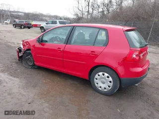 2009 Volkswagen Rabbit S with VIN WVWDB71K59W118060, listed as a IAAI auction lot 41560708 with 63,745 mi miles. Bid and sale history available at carsss.com. Image 3.