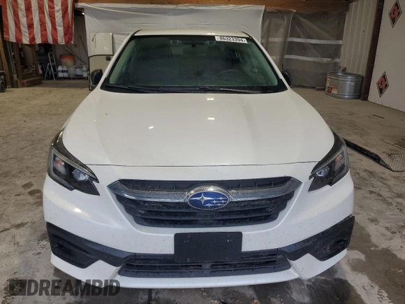 2021 Subaru Legacy with VIN 4S3BWAB61M3007445, listed as a Copart auction lot 86323394 with Not provided miles and Salvage title. Bid and sale history available at DreamBid. Image 5.