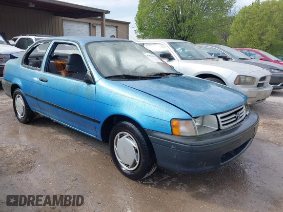 1992 Toyota Tercel z VIN JT2EL46B0N0239559, wystawiony jako IAAI lot #41890594 z przebiegiem 210 767 mil mil oraz . Historia ofert i sprzedaży dostępna na DreamBid. Obrazek 1.