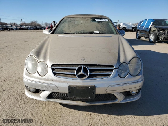 2009 Mercedes-Benz CLK-Class 5.5L with VIN WDBTK72F99T103414, listed as a Copart auction lot 88669945 with 120,656 mi miles and Clean Title. Bid and sale history available at carsss.com. Image 5.