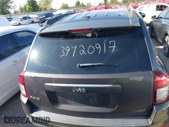 2016 Jeep Compass Sport with VIN 1C4NJDBB0GD511414, listed as a IAAI auction lot 40390327 with 132,120 mi miles. Bid and sale history available at carsss.com. Image 16.