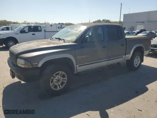 2002 Dodge Dakota SLT with VIN 1B7HG48N22S689150, listed as a Copart auction lot 52259465 with 227,386 mi miles and Clean Title. Bid and sale history available at carsss.com. Image 1.