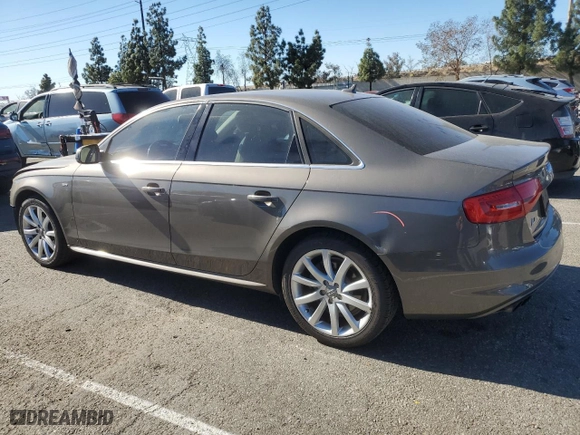 2014 Audi A4 Premium with VIN WAUBFAFLXEN043427, listed as a Copart auction lot 88915395 with 94,130 mi miles and Salvage Title. Bid and sale history available at carsss.com. Image 2.