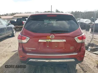 2014 Nissan Pathfinder SV with VIN 5N1AR2MM6EC703140, listed as a IAAI auction lot 42020415 with 127,620 mi miles. Bid and sale history available at carsss.com. Image 16.
