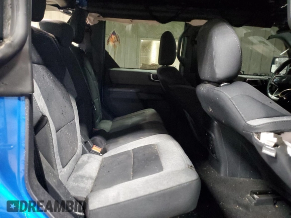 2023 Ford Bronco with VIN 1FMDE5BH0PLB56286, listed as a Copart auction lot 57166655 with 45,216 mi miles and Salvage title. Bid and sale history available at DreamBid. Image 11.