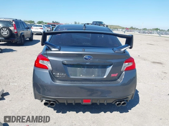 2021 Subaru WRX STI Limited with VIN JF1VA2W69M9813192, listed as a IAAI auction lot 41772385 with 47,644 mi miles. Bid and sale history available at carsss.com. Image 16.