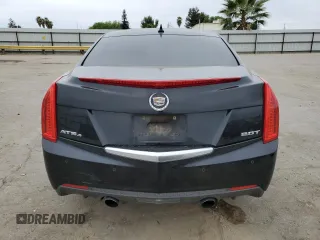 2014 Cadillac ATS Luxury AWD with VIN 1G6AH5RX5E0106366, listed as a Copart auction lot 53647005 with 170,679 mi miles and Salvage title. Bid and sale history available at DreamBid. Image 6.