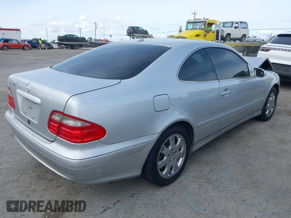 2002 Mercedes-Benz CLK 320/430 with VIN WDBLJ65G52T126485, listed as a IAAI auction lot 41978394 with 141,315 mi miles and . Bid and sale history available at DreamBid. Image 4.