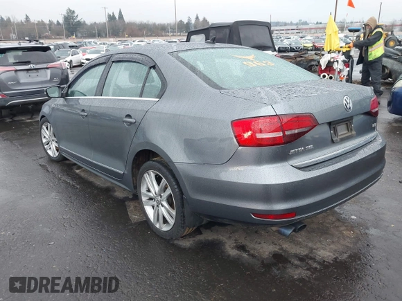 2017 Volkswagen Jetta SEL with VIN 3VWL17AJ1HM211546, listed as a IAAI auction lot 41502402 with 52,030 mi miles and . Bid and sale history available at DreamBid. Image 3.
