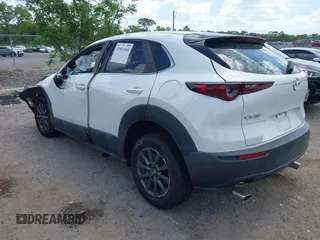 2020 Mazda CX-30 with VIN 3MVDMABL2LM112138, listed as a IAAI auction lot 41951044 with Not Provided miles. Bid and sale history available at carsss.com. Image 3.