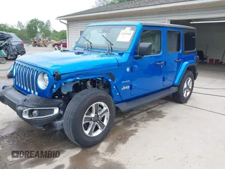 2023 Jeep Wrangler High Altitude с VIN 1C4HJXEN9PW508133, выставлен на аукционе IAAI как лот 42287028 с пробегом 15 862 миль миль и . История ставок и продаж доступна на DreamBid. Изображение 2.