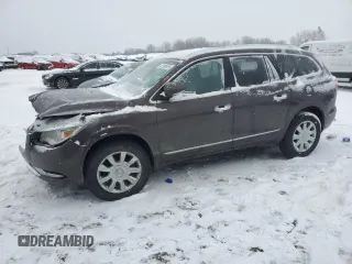 2017 Buick Enclave Leather with VIN 5GAKRBKD8HJ321768, listed as a Copart auction lot 42109925 with 146,497 mi miles and Clean Title. Bid and sale history available at carsss.com. Image 1.