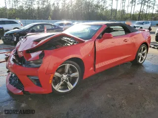 2017 Chevrolet Camaro 1SS with VIN 1G1FF3D76H0172927, listed as a Copart auction lot 45121715 with 42,114 mi miles and Salvage Title. Bid and sale history available at carsss.com. Image 1.