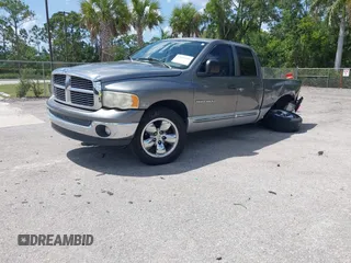 2005 Dodge 1500 SLT with VIN 1D7HU18D85J559064, listed as a IAAI auction lot 42021156 with 265,666 mi miles. Bid and sale history available at carsss.com. Image 18.