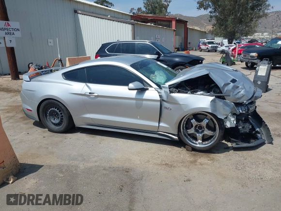 2018 Ford Mustang GT with VIN 1FA6P8CF7J5146796, listed as a IAAI auction lot 42111287 with Not Provided miles. Bid and sale history available at carsss.com. Image 14.