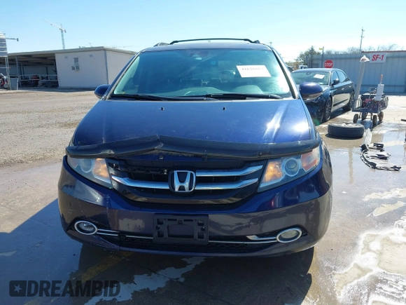 2016 Honda Odyssey Touring Elite with VIN 5FNRL5H98GB083221, listed as a IAAI auction lot 41626604 with 145,341 mi miles and . Bid and sale history available at DreamBid. Image 13.