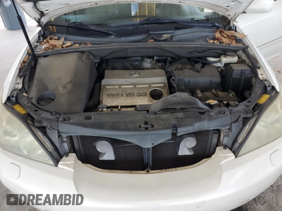 2005 Lexus RX 330 z VIN 2T2GA31U35C038829, wystawiony jako Copart lot #64951815 z przebiegiem 401 958 mil mil oraz Czysty tytuł • Clean title. Historia ofert i sprzedaży dostępna na DreamBid. Obrazek 12.