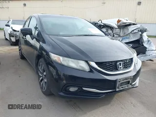 2015 Honda Civic EX-L z VIN 2HGFB2F93FH555049, wystawiony jako IAAI lot #41656169 z przebiegiem 217 745 mil mil oraz . Historia ofert i sprzedaży dostępna na DreamBid. Obrazek 1.