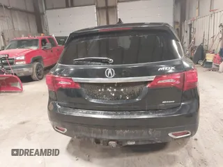2014 Acura MDX Tech Pkg with VIN 5FRYD4H45EB001190, listed as a IAAI auction lot 41737453 with 220,495 mi miles. Bid and sale history available at carsss.com. Image 16.