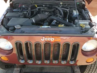 2008 Jeep Wrangler Unlimited Sahara with VIN 1J4GA59168L534967, listed as a Copart auction lot 54894635 with 180,581 mi miles and Salvage title. Bid and sale history available at DreamBid. Image 12.