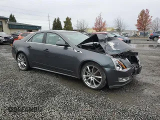 2013 Cadillac CTS Performance with VIN 1G6DK5E30D0137699, listed as a Copart auction lot 80335374 with 81,104 mi miles and Salvage Title. Bid and sale history available at DreamBid. Image 4.