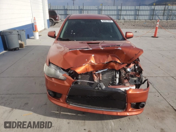 2011 Mitsubishi Lancer Ralliart with VIN JA32V6FV2BU041238, listed as a Copart auction lot 62651394 with 142,469 mi miles and Salvage Title. Bid and sale history available at DreamBid. Image 5.