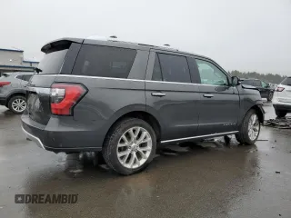 2019 Ford Expedition Platinum with VIN 1FMJU1MT7KEA23974, listed as a Copart auction lot 53355755 with 81,916 mi miles and Salvage title. Bid and sale history available at DreamBid. Image 3.