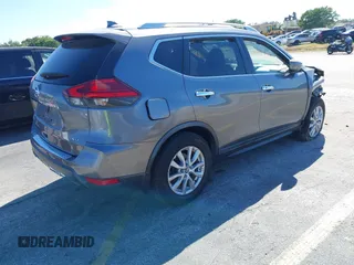 2017 Nissan Rogue S with VIN KNMAT2MT7HP617801, listed as a IAAI auction lot 41754527 with 156,195 mi miles and . Bid and sale history available at DreamBid. Image 4.