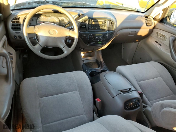 2001 Toyota Sequoia SR5 with VIN 5TDZT34AX1S048641, listed as a Copart auction lot 87735665 with 247,086 mi miles and Salvage Title. Bid and sale history available at carsss.com. Image 8.