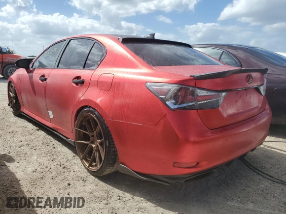 2016 Lexus GS 200t with VIN JTHBA1BL0GA001316, listed as a Copart auction lot 78276784 with 93,214 mi miles and Non repairable. Bid and sale history available at DreamBid. Image 2.