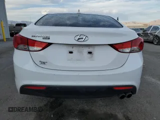 2013 Hyundai Elantra Coupe GS with VIN KMHDH6AE3DU016131, listed as a Copart auction lot 74625614 with 75,332 mi miles and Non Repairable. Bid and sale history available at carsss.com. Image 6.