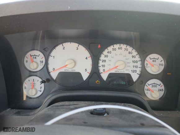 2007 Dodge Ram 2500 Laramie with VIN 3D7KS28C87G737651, listed as a Copart auction lot 85561034 with 168,606 mi miles and Salvage Title. Bid and sale history available at carsss.com. Image 9.